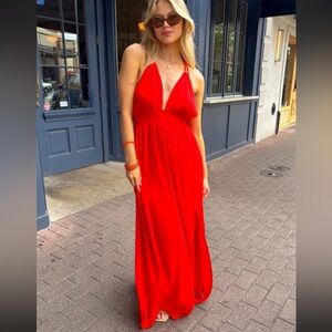 🩷NEW🩷Beautiful red summer dress, size large